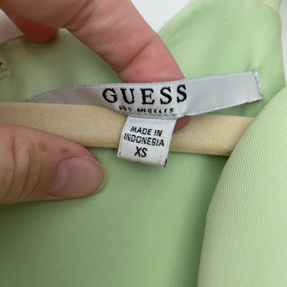 Guess Green Body-con Dress - Picture 3 of 5